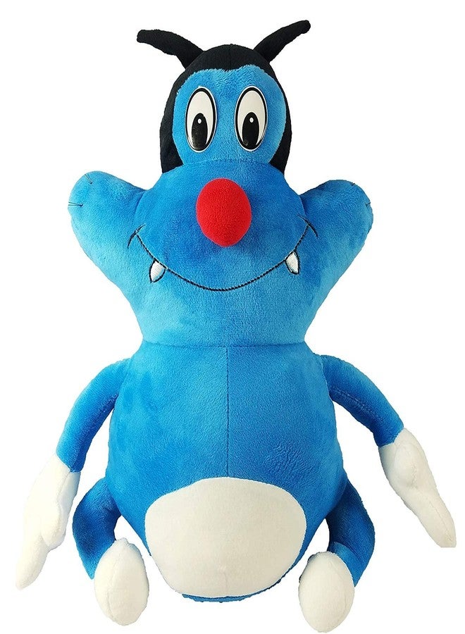 4AJ BAZAAR Generic Oggy from Oggy and The Cockroaches Plush Toy Figure Soft Toy 18inch - Multi Color - Image 1